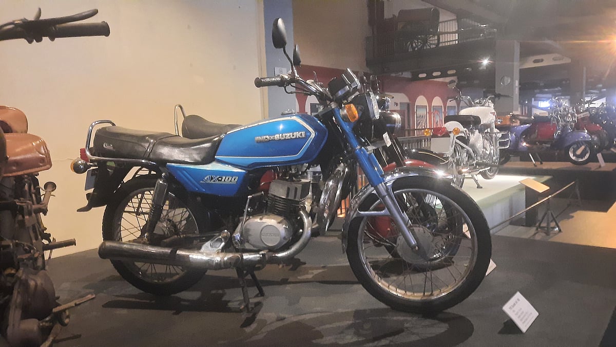 The two-wheeler floor