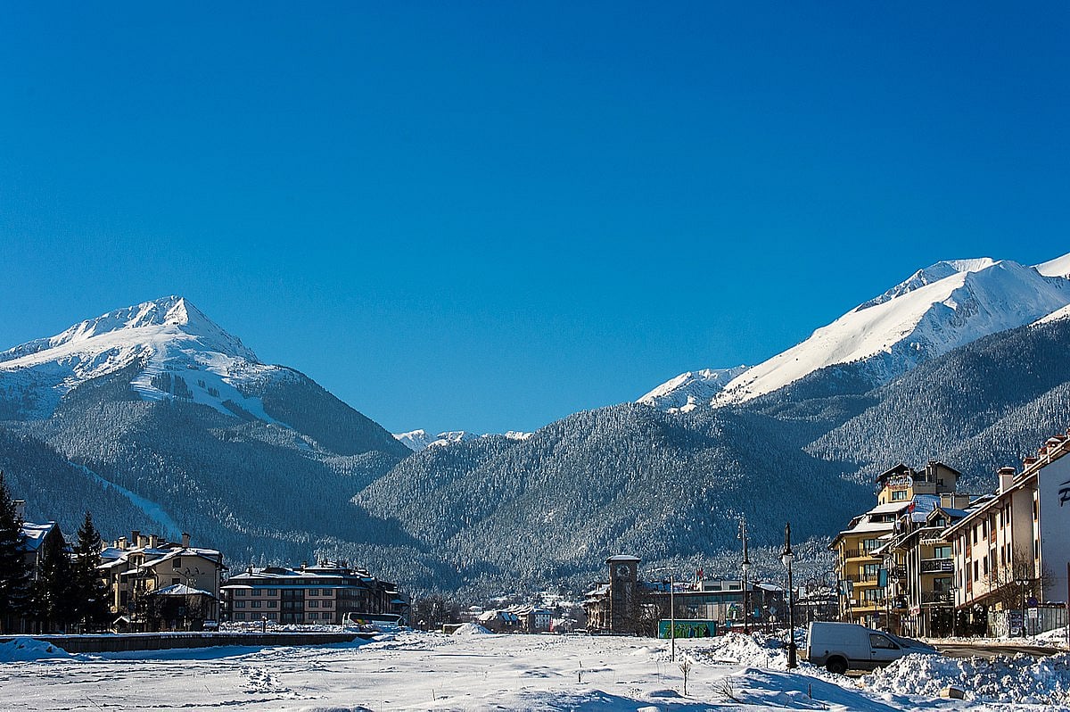 Bansko is a popular ski resort in Bulgaria