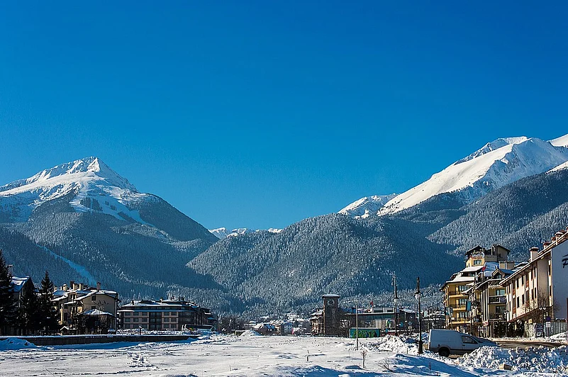 Bansko is a popular ski resort in Bulgaria