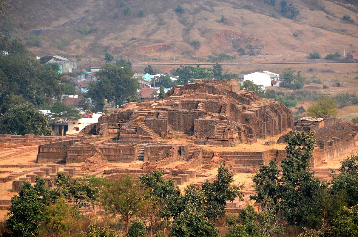 crshelare/Shutterstock : During its heyday in the 5th century, the Mansar site once housed a palace complex called Pravarapura, many temples and a grand stupa