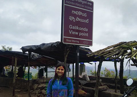 Galikonda View Point is a famous tourist destination near the Borra Caves in Andhra Pradesh
