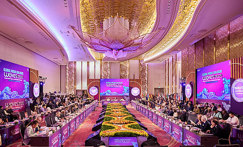 A MICE event at the Jio World Centre in Mumbai