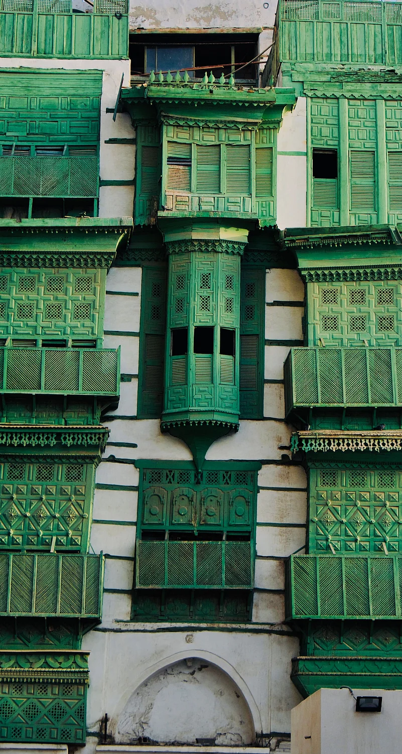 The stunning architecture of Al-Balad, the historic centre of Jeddah