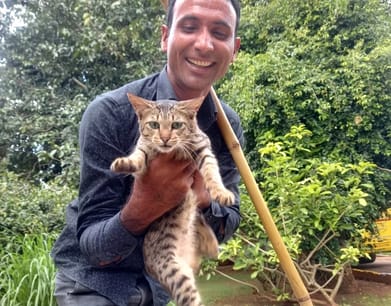 harsana_sunil/Instagram : Sunil Harsana has had a strong connection to nature since childhood