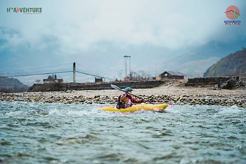 The Siyom River offers calm stretches and thrilling rapids