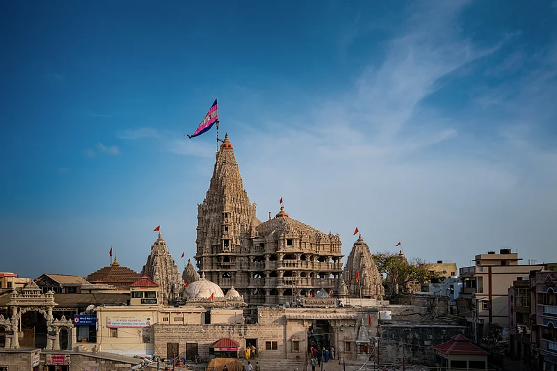 Dwarkadhish Temple, Dwarka, Gujarat.