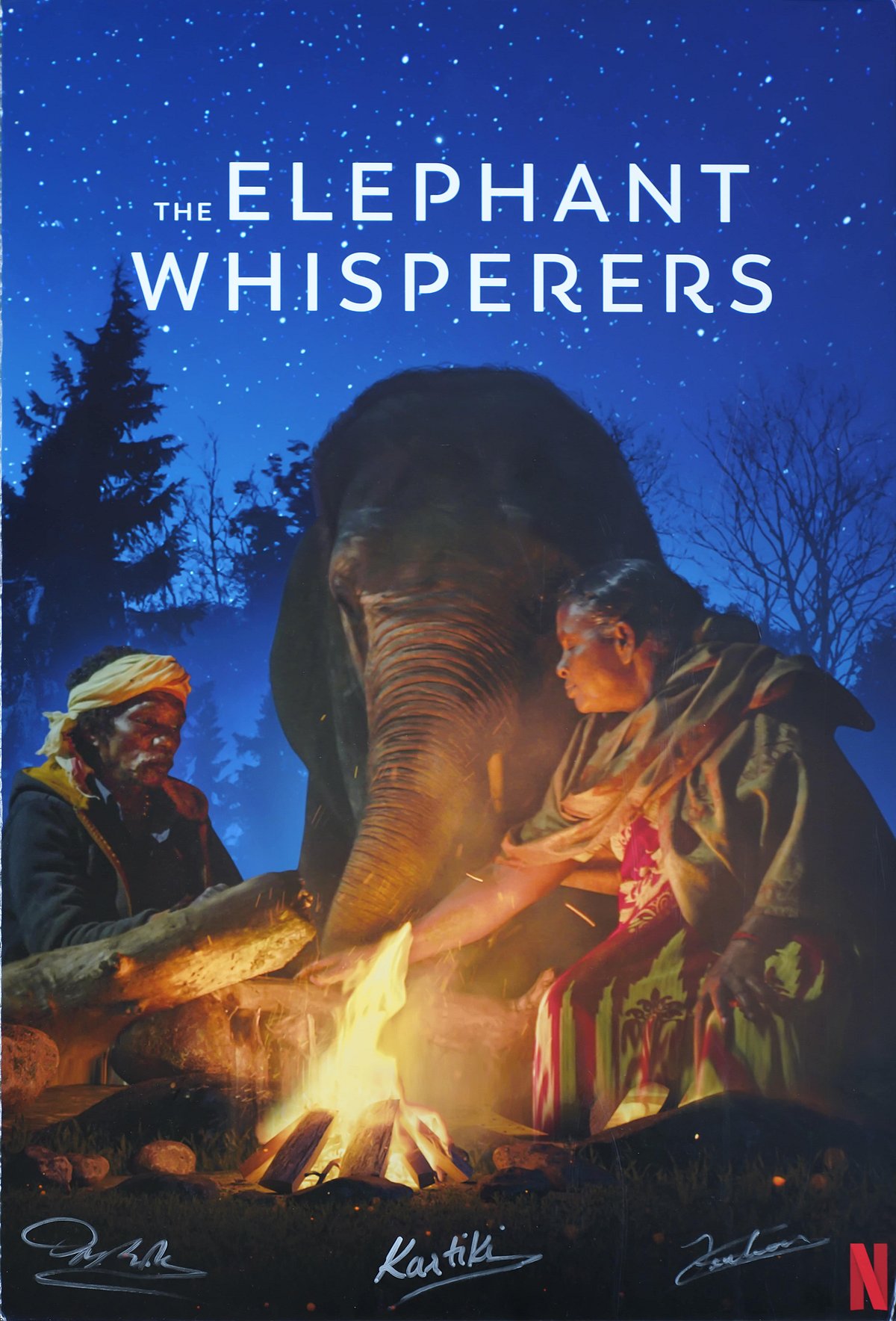 The 2022 Indian documentary film “The Elephant Whisperers” tells the story of a real-life indigenous couple named Bellie and Bomman who care for an orphaned baby elephant