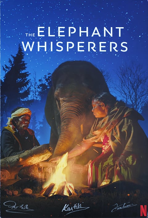 The 2022 Indian documentary film “The Elephant Whisperers” tells the story of a real-life indigenous couple named Bellie and Bomman who care for an orphaned baby elephant