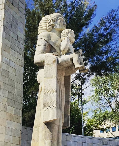 A close look at Monument to the Mother