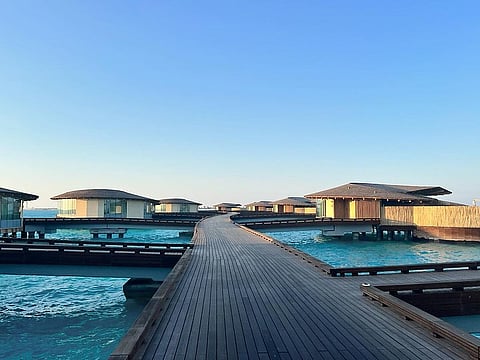 The St. Regis Red Sea Resort located on Ummahat Islands, Saudi Arabia