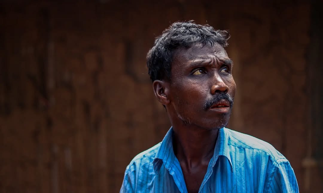 Biju, a member of the Kattunayakan tribe.