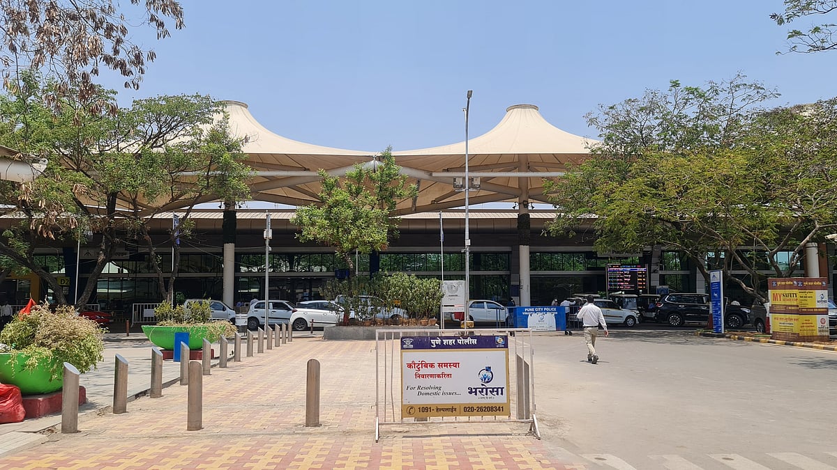 Pune Airport is well-connected by domestic airlines