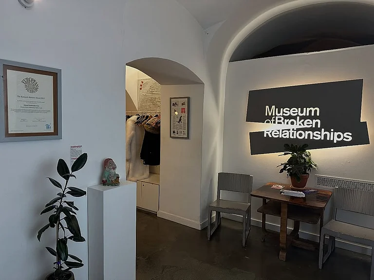 Inside the Museum Of Broken Relationships in Croatia - pcmdavidckang/instagram