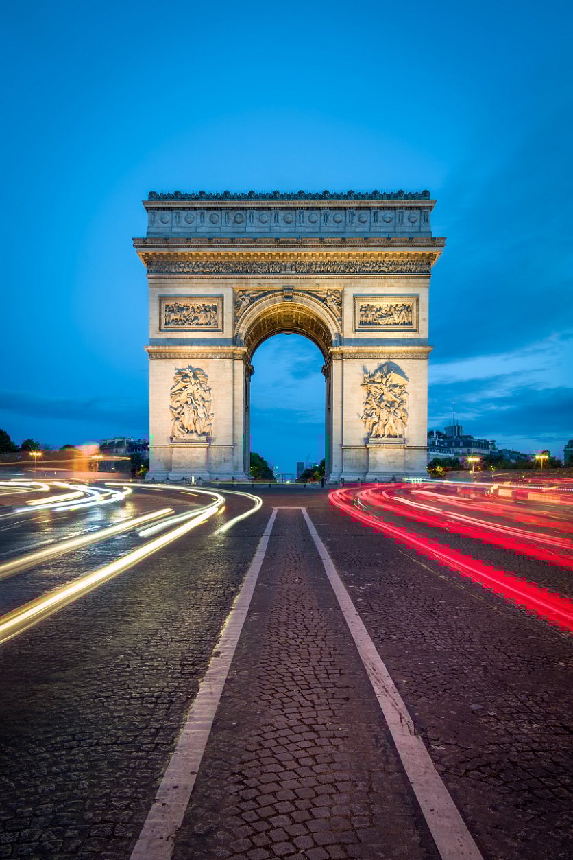 Arc de Triomphe, Paris, France