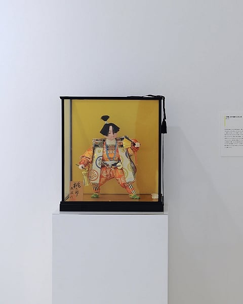 Inside the museum in Thailand