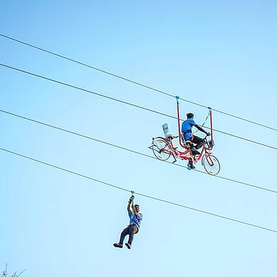 funcitywaterpark/Instagram : The amusement park section of FunCity in Chandigarh features 20 thrilling hydraulic rides