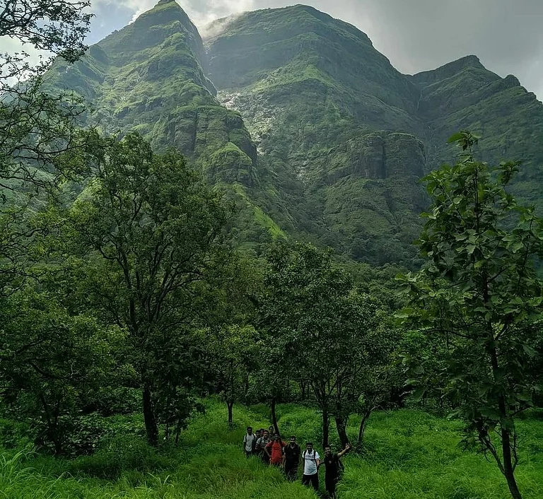 Gorakhgad Fort, situated near Mumbai, is a well-known trekking destination - travel_my_india/Instagram