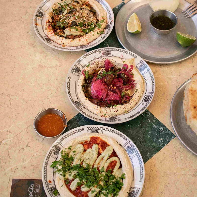 Hummus and Pita bread