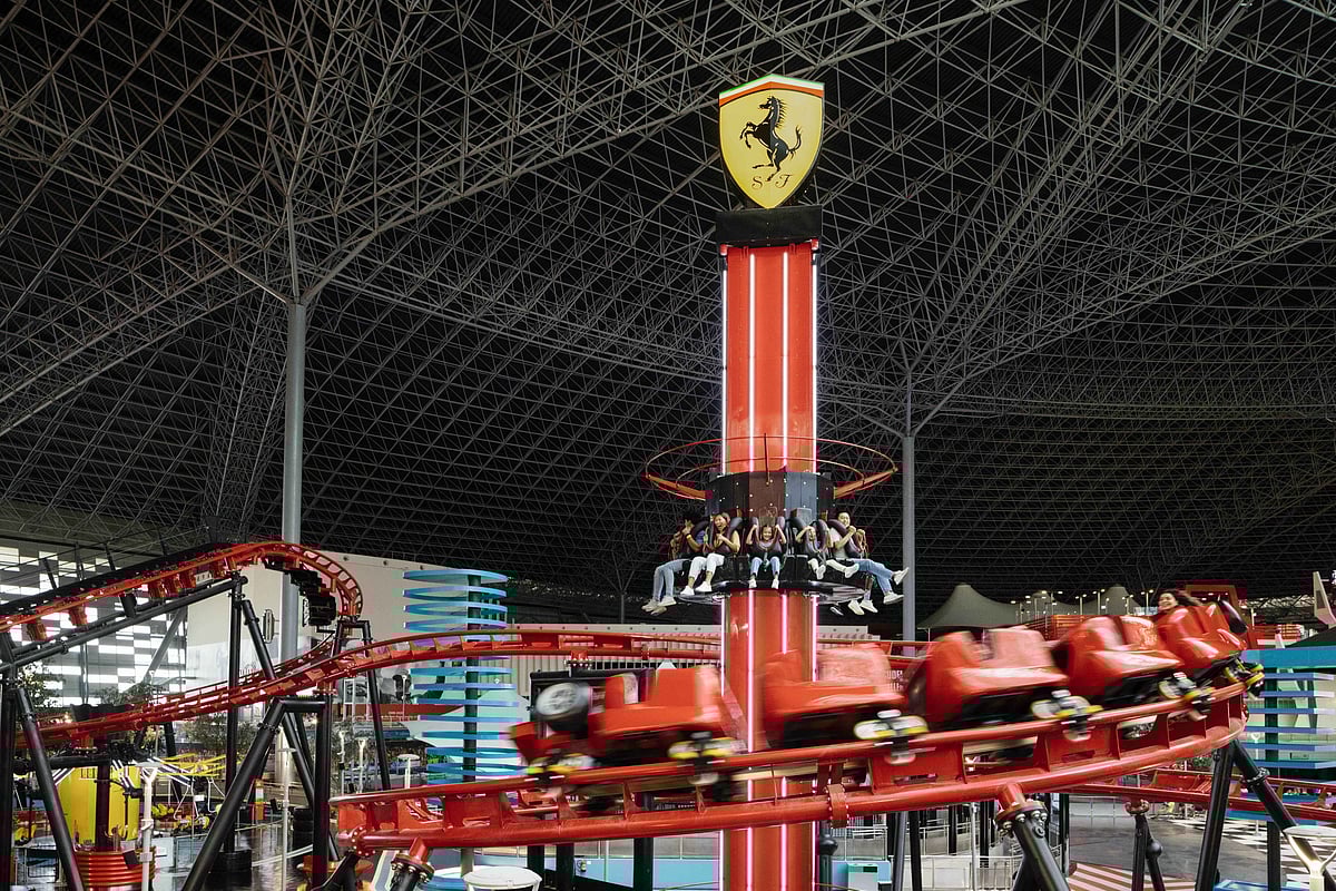 Fun rides at Ferrari World Abu Dhabi