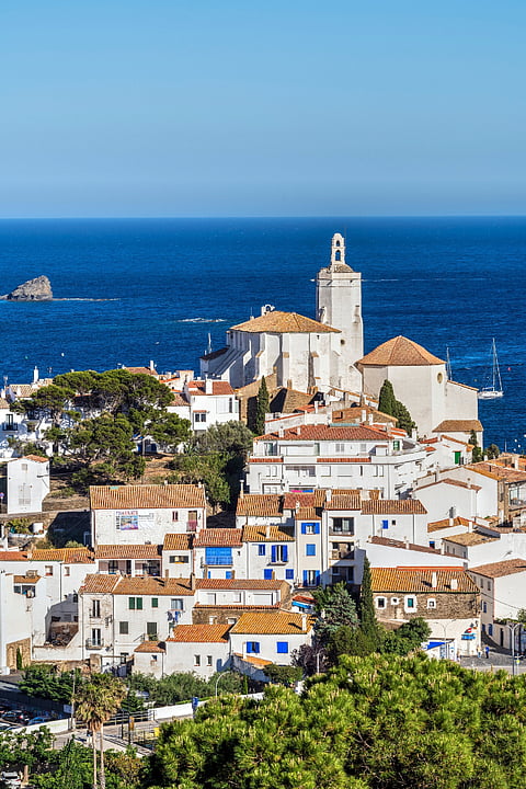 A view of the scenic town of Cadaqués, Catalonia