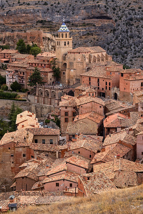 A view of the city of Albarracín