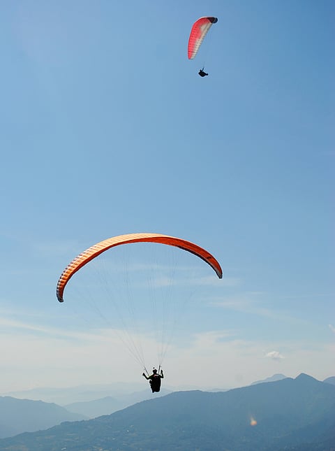 Paragliding at Bulbuley Dara is a popular activity