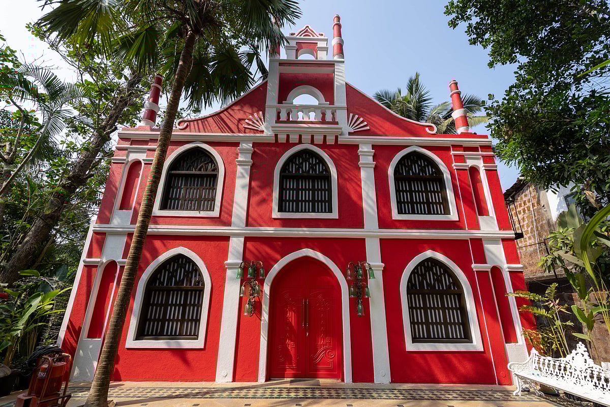 The grand facade of Escape