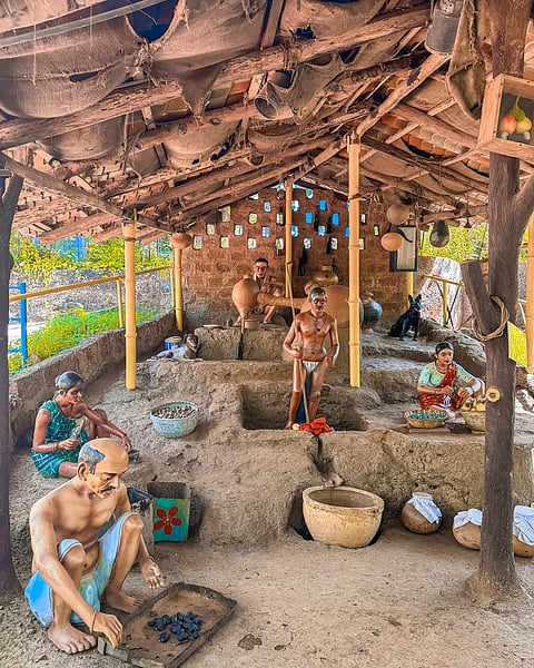 The museum exhibits showcase various aspects of Goan life