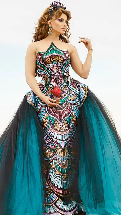 urvashirautela/Instagram : Urvashi Rautela at the 2025 Cannes Film Festival