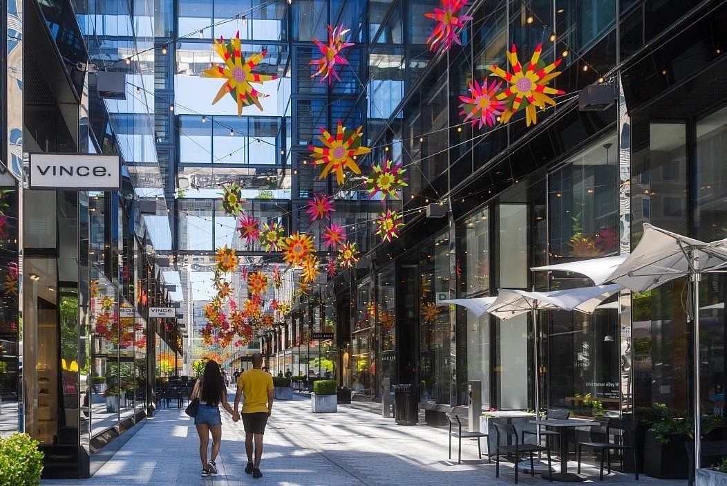 Downtown DC’s CityCenter is a hub for designer brands and high-end stores