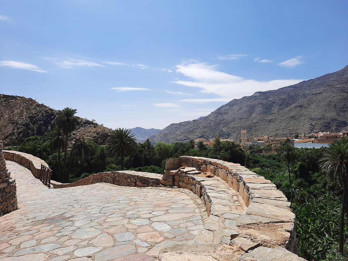 Greenery around Dhee Ayn