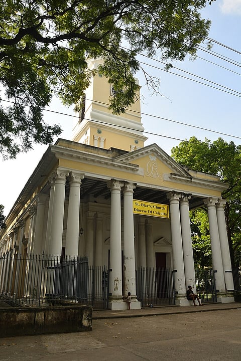 St Olav's Church in Serampore 