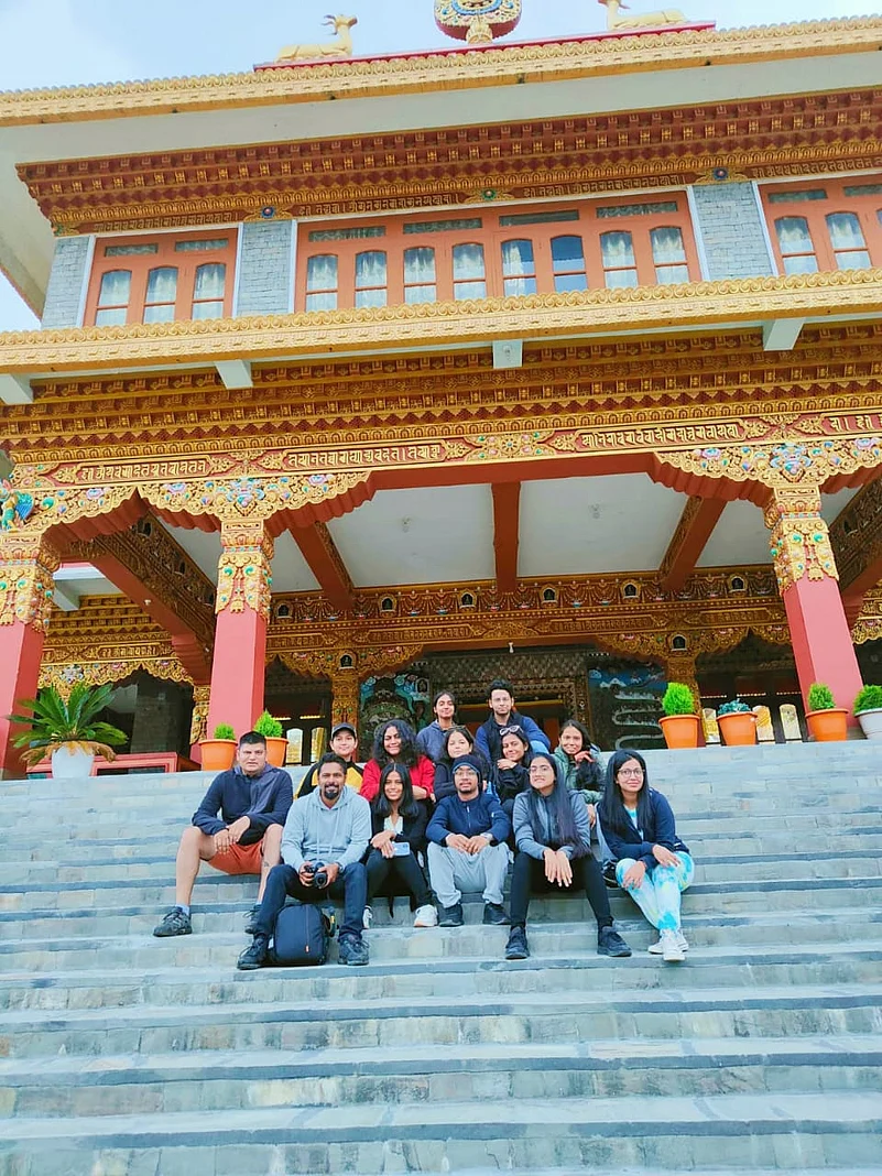 On an educational tour to Dirang in Arnachal Pradesh