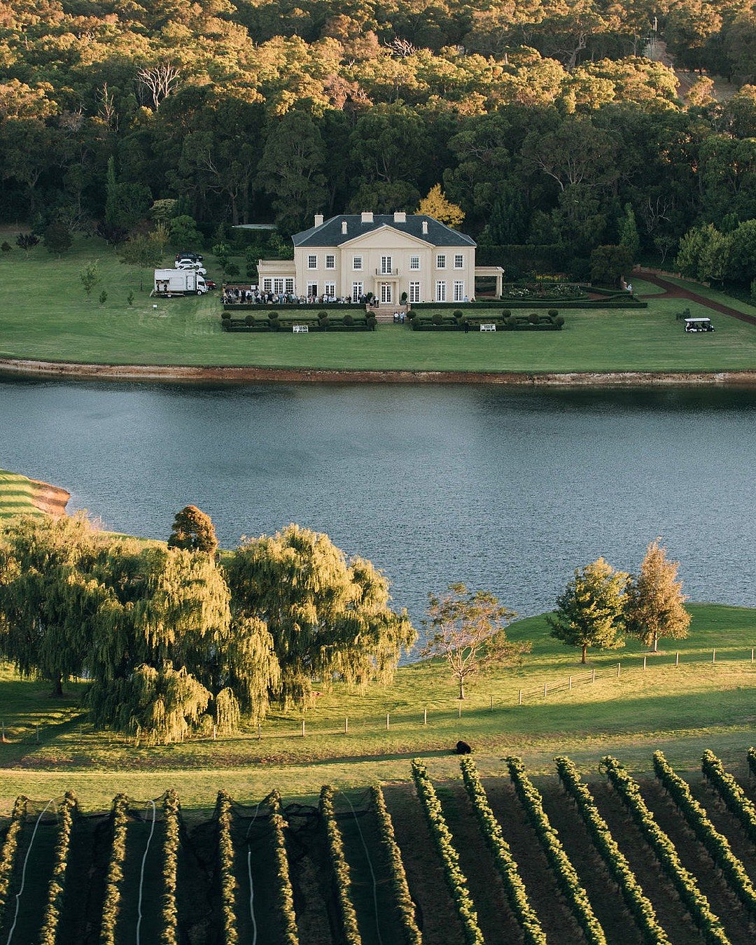 Architecture is a major feature at many of the wineries of Margaret River