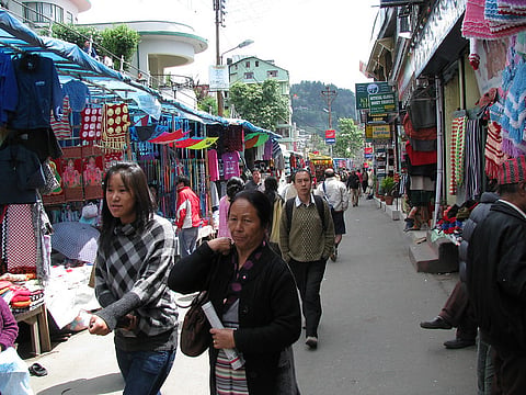 Nehru Road, Darjeeling