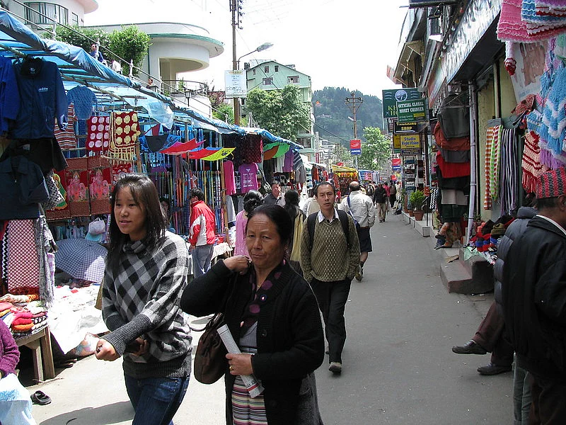 Nehru Road, Darjeeling
