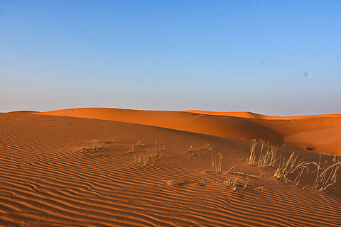 Sands of al-Dahna, eastern Saudi Arabia