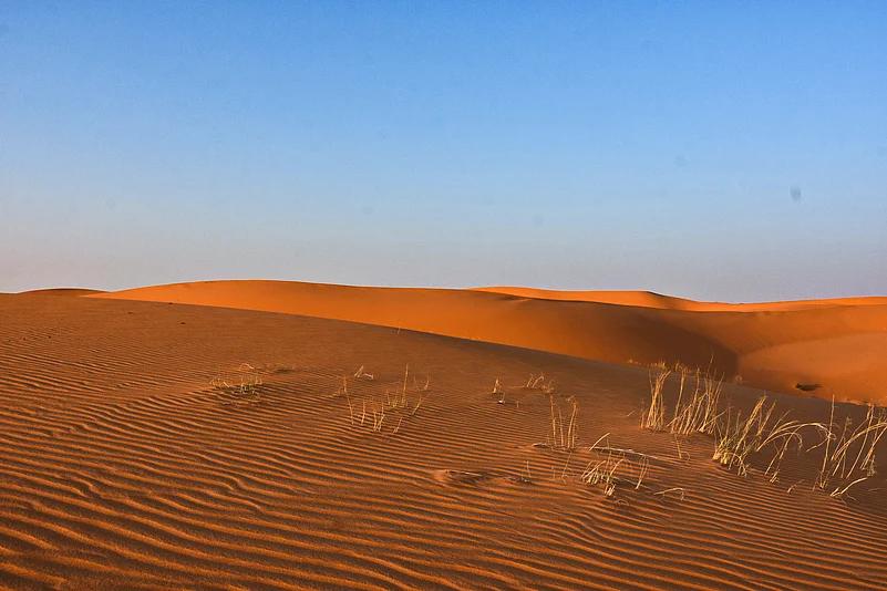 Sands of al-Dahna, eastern Saudi Arabia