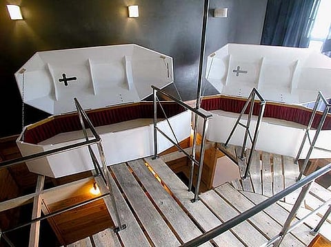 The Gruft Room at the Propeller Island City Lodge