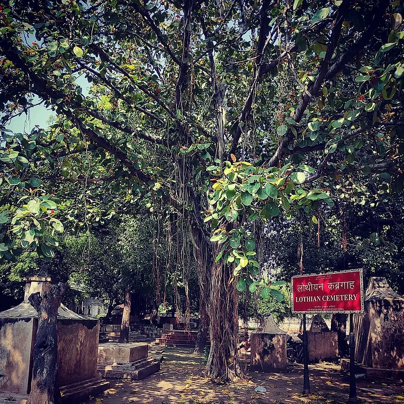 A view of the Lothian Cemetery