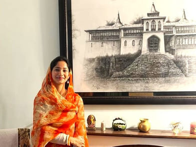 Copyright: Yashodhara Raje Bundela : Yashodhara Raje Bundela is an artist and academic who is reviving interest in Pahari miniature paintings