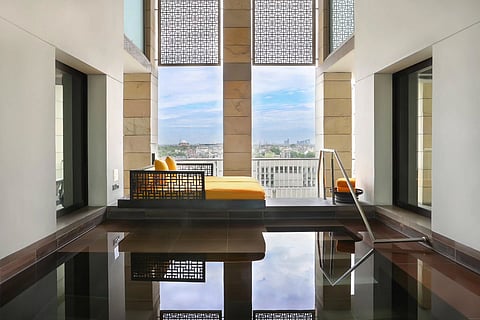 The plunge pool havens at The Lodhi