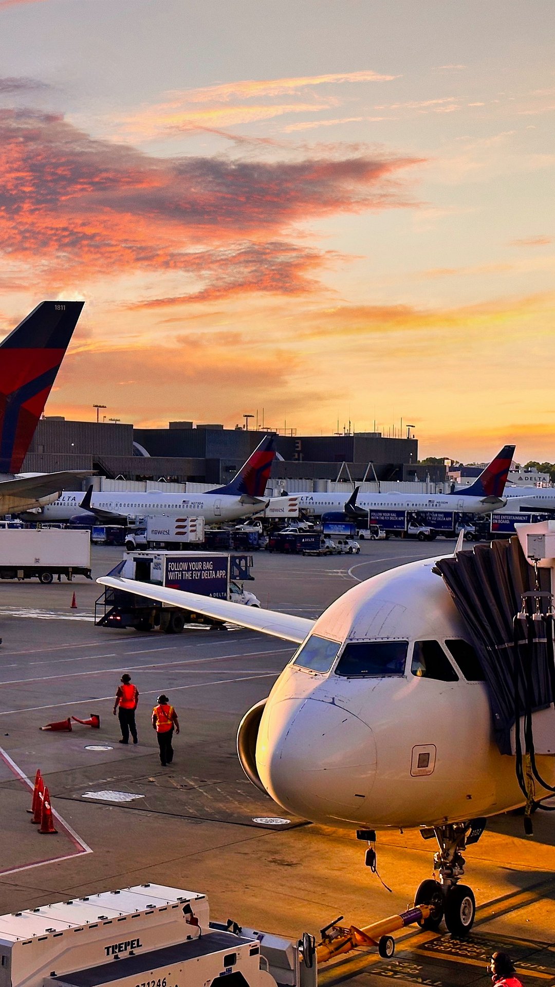 A view of Hartsfield–Jackson Atlanta International Airport