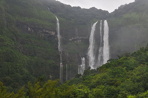Waterfall near Koyna Wildlife Sanctuary