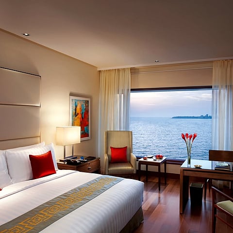 Inside one of The Oberoi rooms, Nariman Point