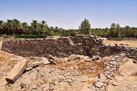 The Al-Radhm Palace in Tayma