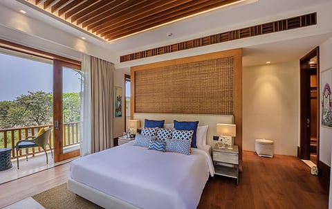 The interiors were minimalist yet warm