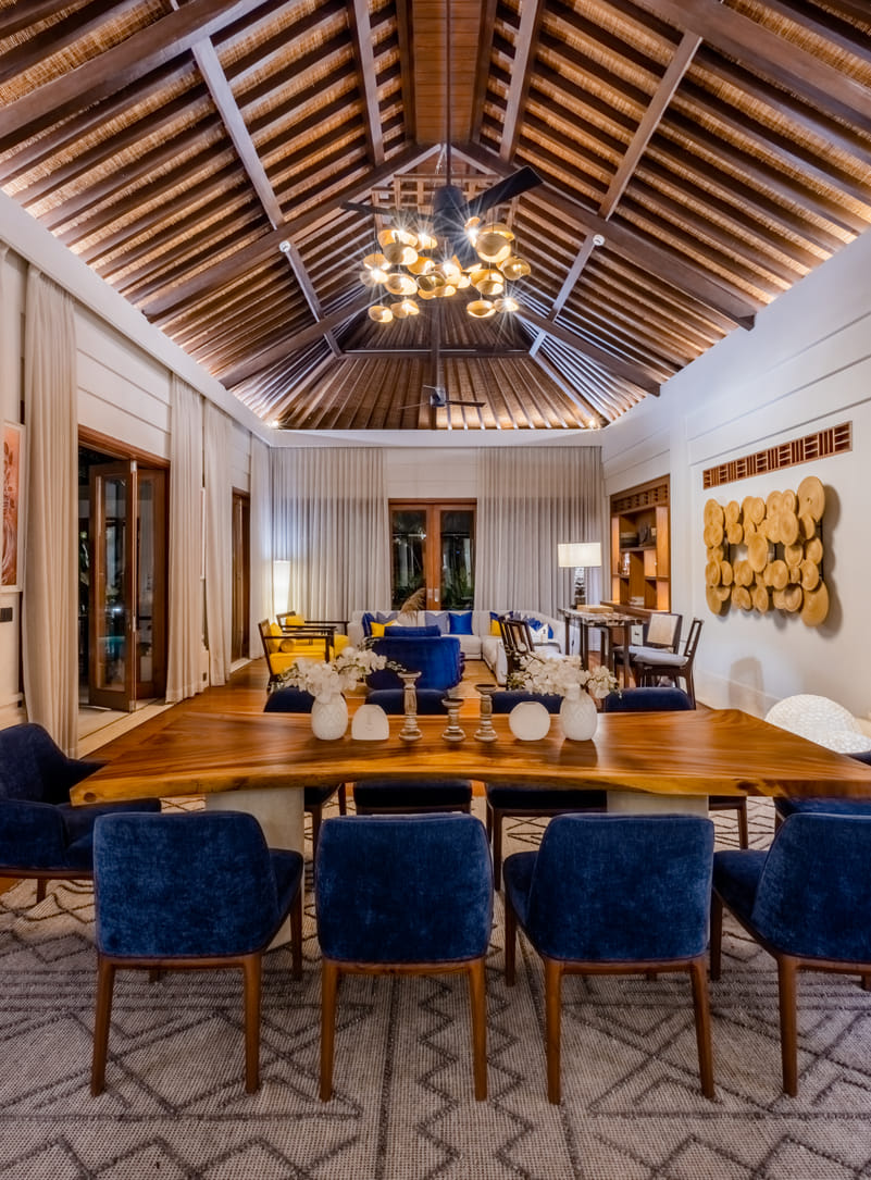 Every detail in the villa was designed for comfort and indulgence