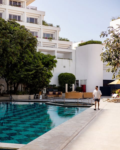 Taj Bengal reflects the city's rich artistic heritage and cultural influences. 