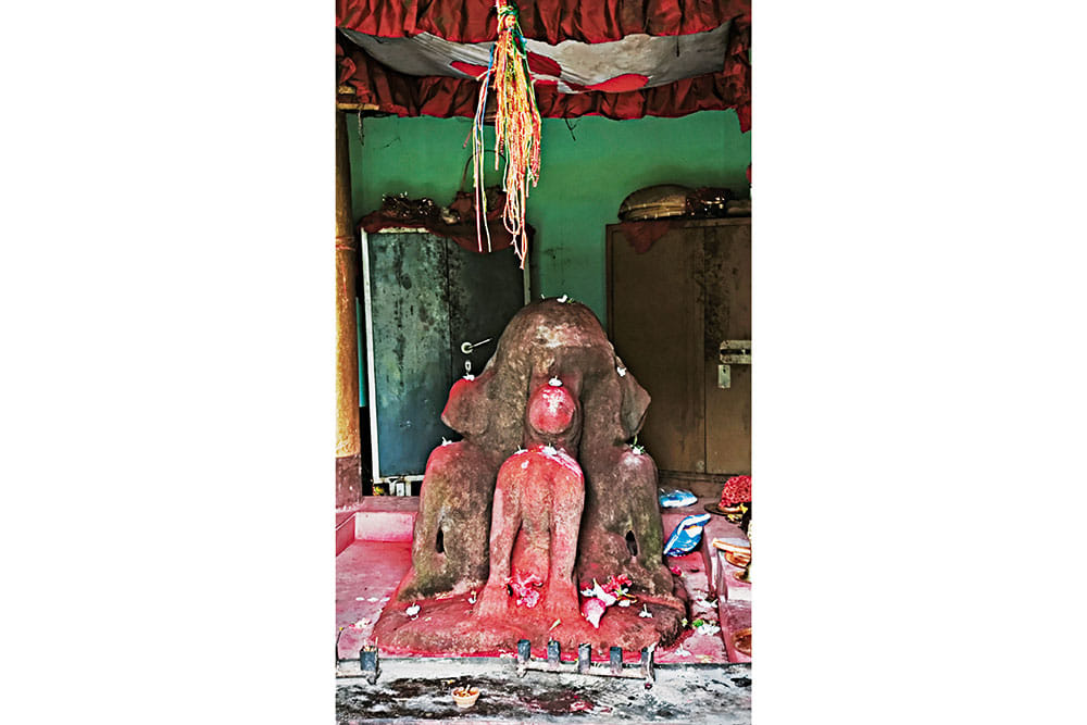 The Bhalu Temple on Kaziranga’s North Bank